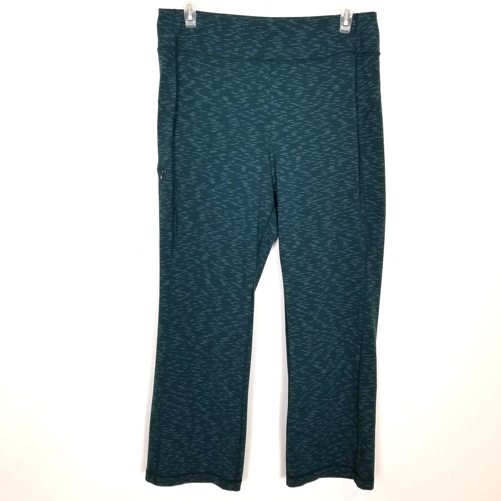 Duluth Trading Co. NoGA Bootcut Pull On Straight Pants Sz L x 29 Green Casual